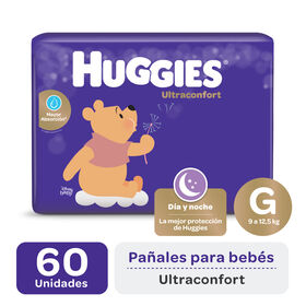 Pañal Huggies Ultraconfort G X60